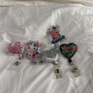 5 badge reels